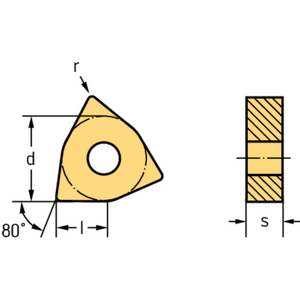 5016442-INSERTI TORNITURA FORMA NEGATIVA WNMG080408-NM4 WAM20