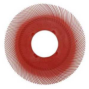 220 RICARICHE SPAZZOLE RADIALI A FILO ABRASIVO CURVO TIPO C- BB-ZZ DIAMETRO 150MM ROSSO 7100138302