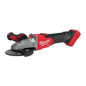 4933478438-SMERIGLIATRICE ANGOLARE 18 VOLT A TESTA PIATTA DISCO 125 MM TECNOLOGIA FUEL CON INTERRUTT M18 FSAGF125XB-0X