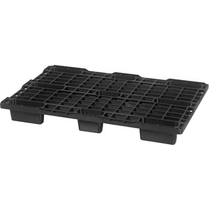 PALETTE PEHD LEGERE NOIRE 650KG 800X1200 MOBILE, 1,5T STATIQUE