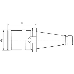 9342800013 Gew.-Schnellw.-F. D2080 M6-20 SK 50 Fort