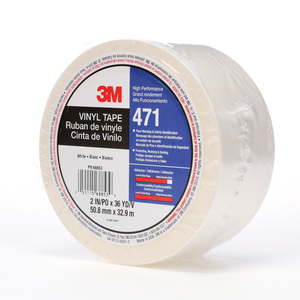471W50IW Weich-PVC-Klebeband 471F 33mx50mmx0,13 mm einzelverp weiß