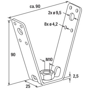 FISCHER PROFIELKLEM TZ M10