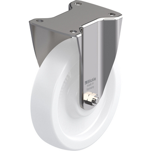 ROULETTE FIXE 800KG D.200MM IN BAND.POLYA 50MM MOY LISSE