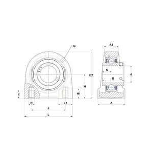 PALIER UCPG 204 SNR