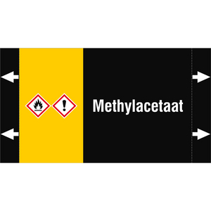 BRADY LEIDINGMERKER 165X90 METHYLACETAAT