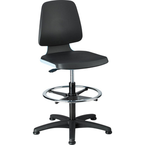 3110020520 Stuhl Labsit 3 blau Integr.Schaum,m.Fußr