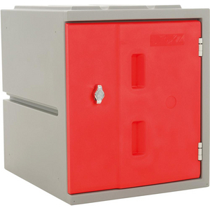 3110018670 Kunststoff-Schließfach 450 mm, Tür rot