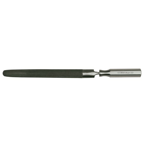 LIME DEMI-RONDE 10' (DEMI-DOUCE) INOX AVEC MANCHE