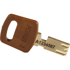 LUCCHETTO SAFEKEY â NYLON 150318 NYL-BRN-38PL-KD