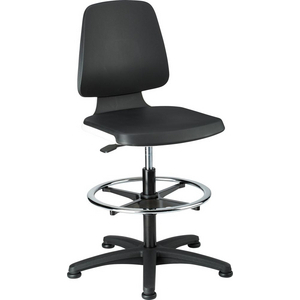 3110020530 Stuhl Labsit 3 weiß Integr.Schaum,m.Fußr