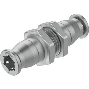CRQSS-8 Push-in bulkhead connector