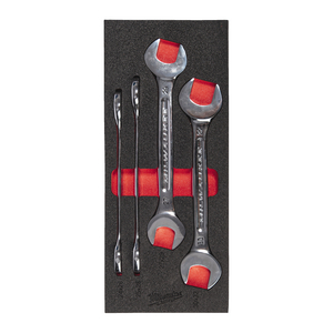 MILWAUKEE FOAM INLAY STEEKSLEUTELSET (4-DELIG) 4932493630