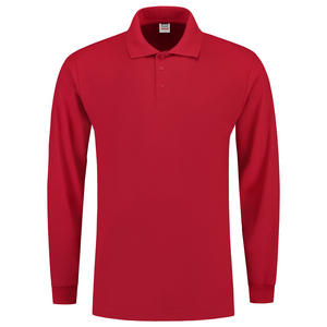 TRICORP POLOSHIRT LANGE MOUW 201009 ROOD MT 3XL