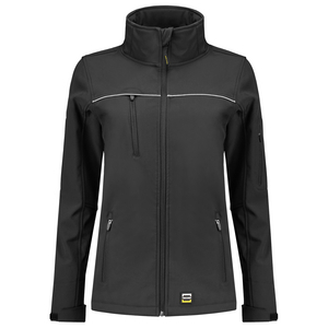 TRICORP SOFTSHELL DAMES LUXE 402009 DONKER GRIJS MT 5XL