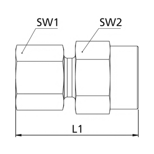 V 205 Mano-Anschlussverschr.G1/2 i., Rohr-Außen-Ø 6, Stahl verz.