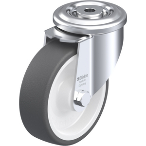 ROULETTE PIVOT. 250KG D.125MM AC BAND.POLYU 35MM MOY ROULEAUX