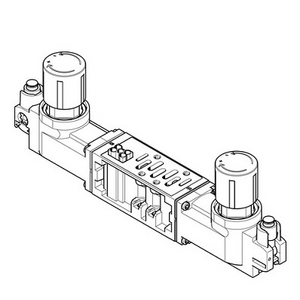 FESTO REGELPLAAT VABF-S2-2-R5C2-C-10 555780