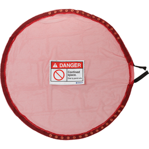 BRADY AFDEKKING RODE MESH BESLOTEN RUIMTES XL 151085