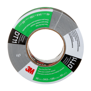 RUBAN ADHESIF TOILE 3M DT11 NOIR EP 0,28MM, 48MMX55M UC24