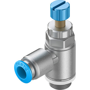 GRLA-1/4-QS-6-RS-D Drosselrückschlagventil, Bauform D