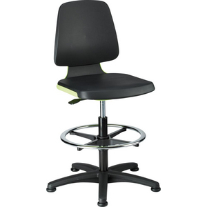 3110020540 Stuhl Labsit 3 grün Integr.Schaum,m.Fußr