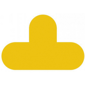 MARQUAGE SOL FLECHE JAUNE L300MM, LOT DE 20