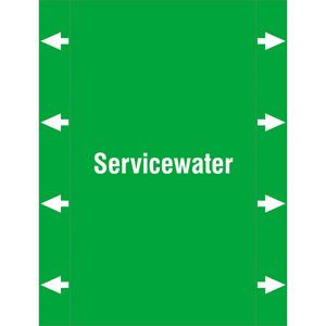 BRADY LEIDINGMERKER 160X210 SERVICEWATER