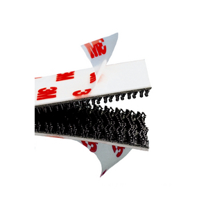 SJ354B DUAL LOCKRECLOSABLE FASTENER, SJ354B CON SUPPORTO IN GOMMA RESINA COLORE NERO - SPESSORE ACCO 7100123339