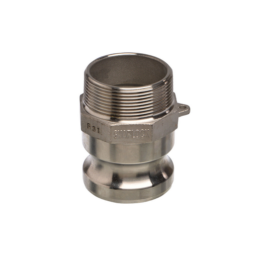 Snaplock® Snaplock Male Adapter with Male BSP Thread 316 S/S Action ...