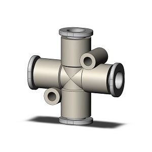 SMC INSTEEKKOPPELING KQ2TW06-00A1