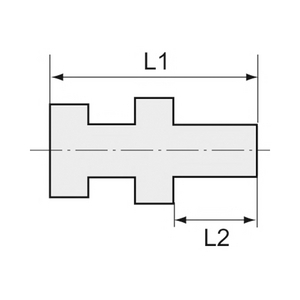 ES 40 Gerade Einschraubverschr., R1/2, Rohr-Ø12, ES 1.4571, 315bar