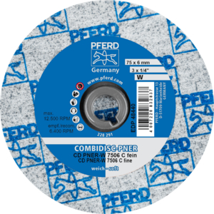 PFERD COMBIDISC® non woven disc CD PNER W 7506 SiC F