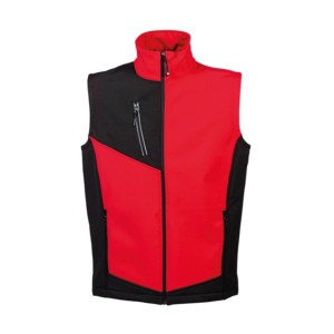 GILET SOFTSHELL MONTEROSA ROSSO 997474 # S RED