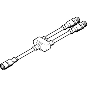 NEBV-M12G8-KD-3-M12G4 Connecting cable