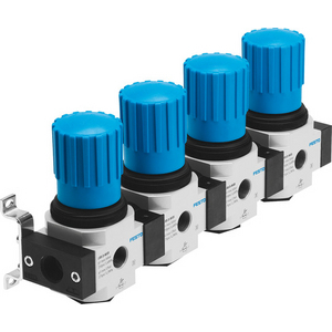 LRB-3/8-D-O-K4-MIDI Pressure regulator manifold