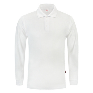 TRICORP POLOSHIRT LANGE MOUW 201009 WIT MT XL