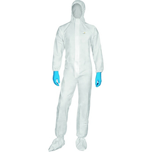 COMBINAISON CAGOULE DT115 TM BLANC- USAGE UNIQUE