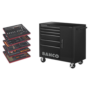 BAHCO TROLLEY XL C75 ZWART 6L 187D 1475KXL6CBK-FF6