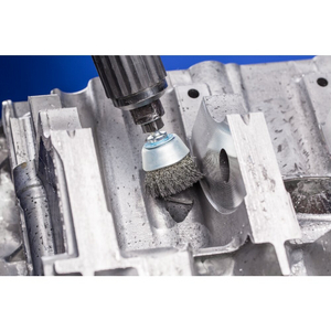 PFERD Shank mounted cup brush, crimped TBU 5010/6 INOX 0,30