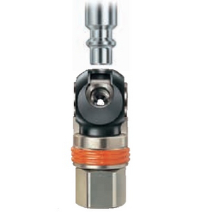 COUPLEUR ISOB6 ACIER/NBR A-R PIVOTANT PS25 TUYAU DN10