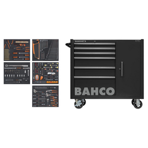 BAHCO TROLLEY XL C75 ZWART 6L 187D 1475KXL6CBK-FF6