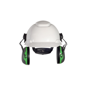 PELTOR CUFFIE AURICOLARI, 26 DB, VERDE, ATTACCO PER ELMETTO, X1P3 7000103988