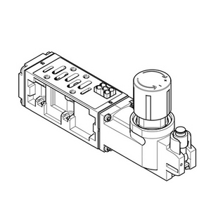 FESTO REGELPLAAT VABF-S2-2-R7C2-C-10 555784