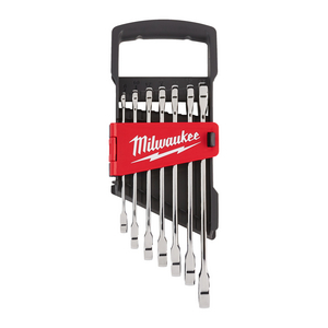 MILWAUKEE RINGRATEL-STEEKSLEUTELSET MAXBITE (8-17MM) (7DLG)