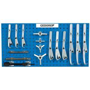 GEDORE (LAND)BOUWMACHINES TREKKERSET - 2.40