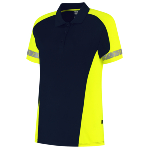 TRICORP POLOSHIRT DAMES REDEFINED REFL 206110 INK/GL MT XL