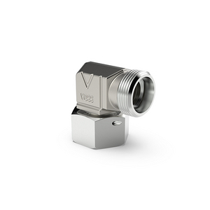 RACCORDO ORIENTABILE 90GR. PREM. SWOE S12 + OR FKM S.D.O. 24-SWOE-S12