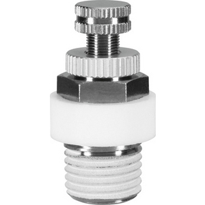 VFFK-C-K-M5-P Flow control/silencer