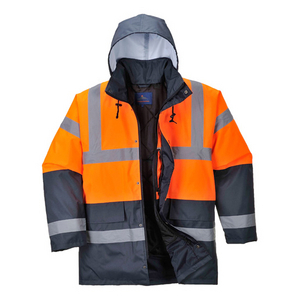 PORTWEST JACK 2-TONE S467 HI-VIS ORANJE MT 4XL
